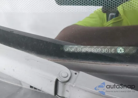 2015 Honda Odyssey Ex-L from USA, damaged, VIN 5FNRL5H69FB023016